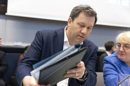 Fraktionssitzung der SPD-Bundestagsfraktion in Berlin