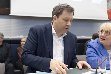 Fraktionssitzung der SPD-Bundestagsfraktion in Berlin