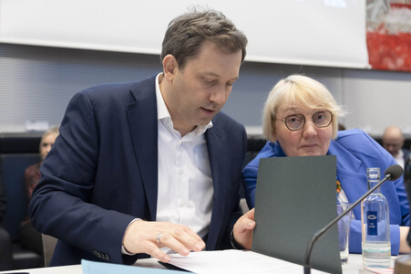 Fraktionssitzung der SPD-Bundestagsfraktion in Berlin