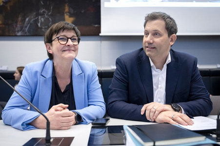 Fraktionssitzung der SPD-Bundestagsfraktion in Berlin