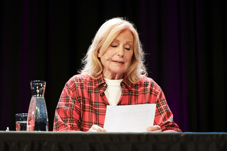 Annette Frier und Maren Kroymann auf der lit.Cologne 2025 in Köln