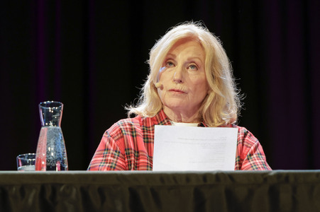 Annette Frier und Maren Kroymann auf der lit.Cologne 2025 in Kö