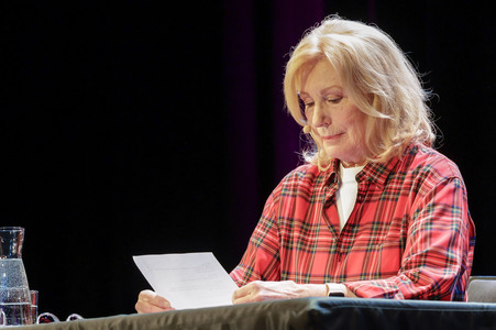 Annette Frier und Maren Kroymann auf der lit.Cologne 2025 in Kö