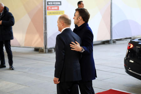 Empfang des Staatspräsidenten der Französischen Republik in Berlin