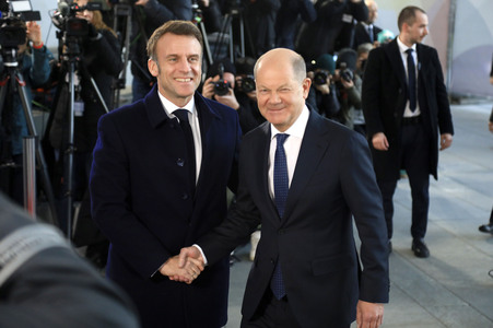 Empfang des Staatspräsidenten der Französischen Republik in Berlin