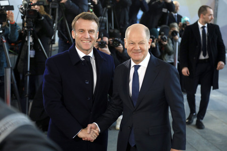 Empfang des Staatspräsidenten der Französischen Republik in Berlin