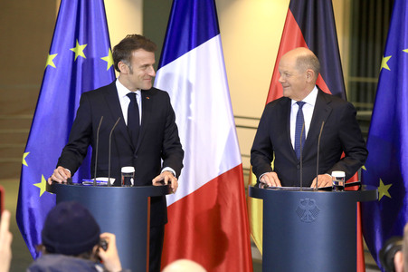 Empfang des Staatspräsidenten der Französischen Republik in Berlin