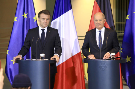 Empfang des Staatspräsidenten der Französischen Republik in Berlin