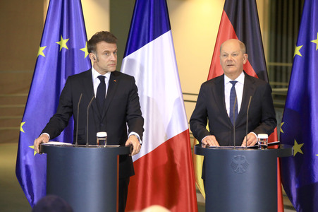 Empfang des Staatspräsidenten der Französischen Republik in Berlin