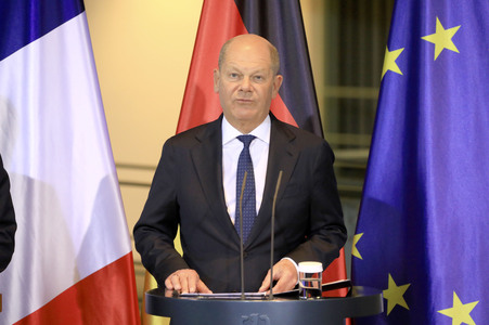 Empfang des Staatspräsidenten der Französischen Republik in Berlin