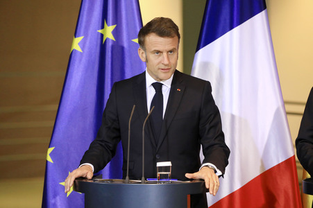 Empfang des Staatspräsidenten der Französischen Republik in Berlin