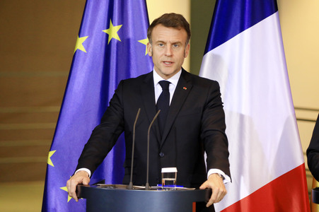 Empfang des Staatspräsidenten der Französischen Republik in Berlin