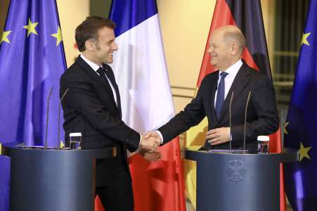 Empfang des Staatspräsidenten der Französischen Republik in Berlin