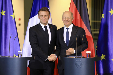 Empfang des Staatspräsidenten der Französischen Republik in Berlin