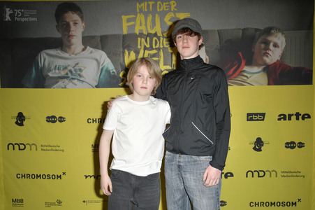 Filmpremiere 'Mit der Faust in die Welt schlagen' in Berlin