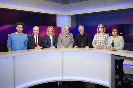 Talkshow 'maischberger' in Berlin