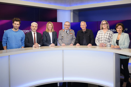 Talkshow 'maischberger' in Berlin