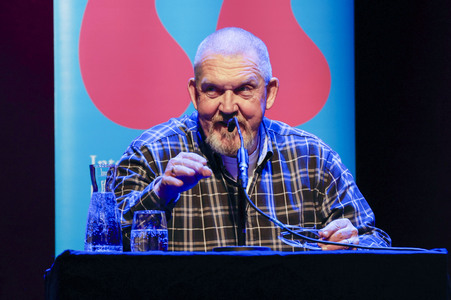 Esther Schweins, Dietmar Bär und Thomas Böhm auf der lit.Cologne 2025 in Köln