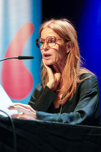 Esther Schweins, Dietmar Bär und Thomas Böhm auf der lit.Cologne 2025 in Köln