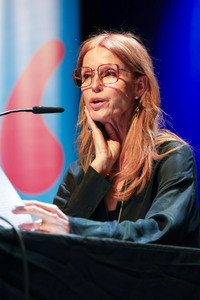 Esther Schweins, Dietmar Bär und Thomas Böhm auf der lit.Cologne 2025 in Köln