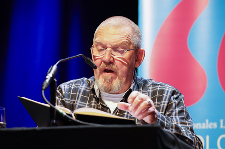 Esther Schweins, Dietmar Bär und Thomas Böhm auf der lit.Cologne 2025 in Köln