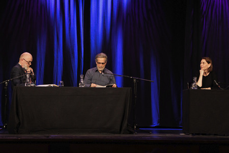 Jonathan Lethem und Christiane Paul auf der lit.Cologne 2025 in Köln