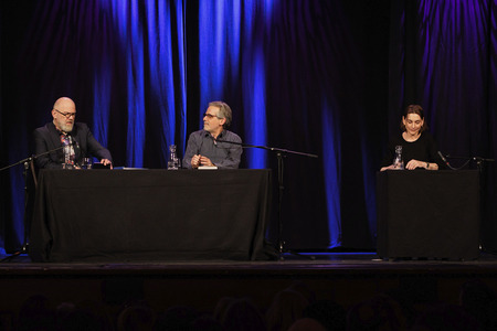 Jonathan Lethem und Christiane Paul auf der lit.Cologne 2025 in Köln