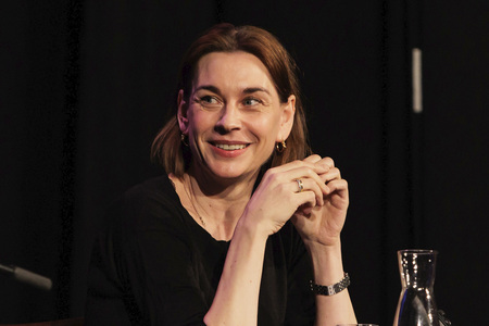 Jonathan Lethem und Christiane Paul auf der lit.Cologne 2025 in Köln