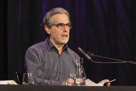 Jonathan Lethem und Christiane Paul auf der lit.Cologne 2025 in Köln