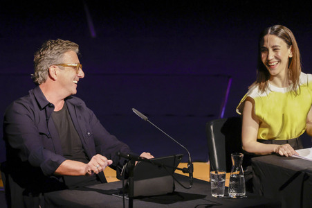 Kat Frankie, Olli Dittrich, Sibel Kekilli und Hans Sigl  auf der lit.Cologne 2025 in Köln