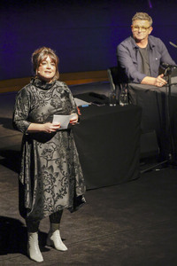 Kat Frankie, Olli Dittrich, Sibel Kekilli und Hans Sigl  auf der lit.Cologne 2025 in Köln