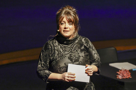 Kat Frankie, Olli Dittrich, Sibel Kekilli und Hans Sigl  auf der lit.Cologne 2025 in Köln