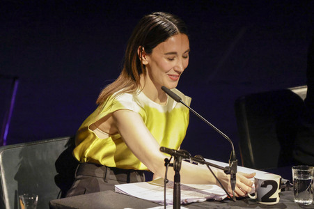 Kat Frankie, Olli Dittrich, Sibel Kekilli und Hans Sigl  auf der lit.Cologne 2025 in Köln