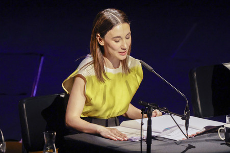 Kat Frankie, Olli Dittrich, Sibel Kekilli und Hans Sigl  auf der lit.Cologne 2025 in Köln
