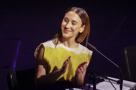 Kat Frankie, Olli Dittrich, Sibel Kekilli und Hans Sigl  auf der lit.Cologne 2025 in Köln