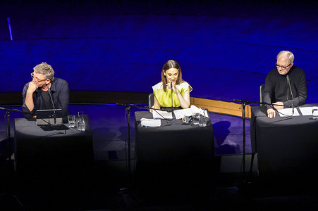 Kat Frankie, Olli Dittrich, Sibel Kekilli und Hans Sigl  auf der lit.Cologne 2025 in Köln