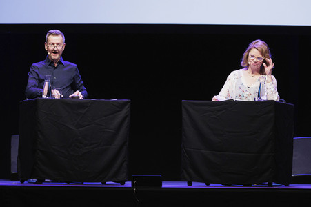 Annette Frier und Michael Kessler auf der lit.Cologne 2025 in Köln