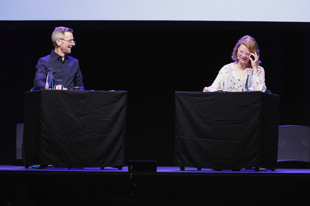 Annette Frier und Michael Kessler auf der lit.Cologne 2025 in Köln