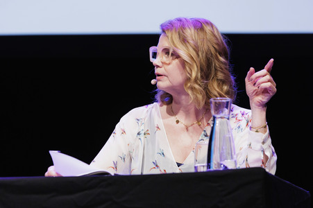 Annette Frier und Michael Kessler auf der lit.Cologne 2025 in Köln