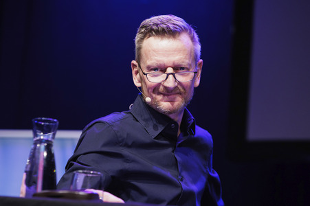 Annette Frier und Michael Kessler auf der lit.Cologne 2025 in Köln