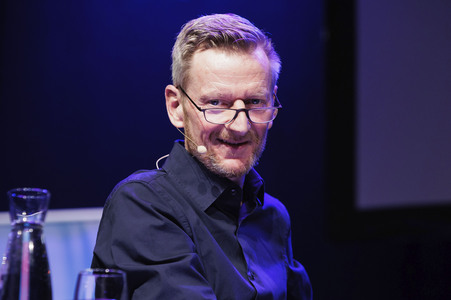 Annette Frier und Michael Kessler auf der lit.Cologne 2025 in Köln