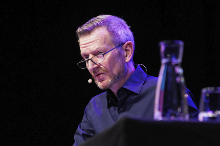 Annette Frier und Michael Kessler auf der lit.Cologne 2025 in Köln