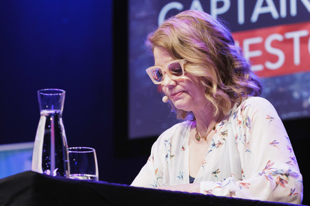 Annette Frier und Michael Kessler auf der lit.Cologne 2025 in Köln