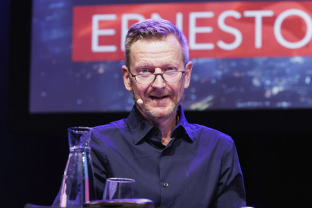 Annette Frier und Michael Kessler auf der lit.Cologne 2025 in Köln