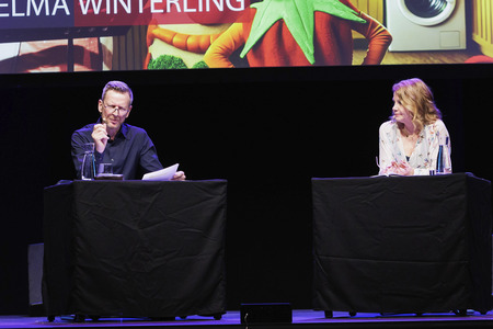 Annette Frier und Michael Kessler auf der lit.Cologne 2025 in Köln