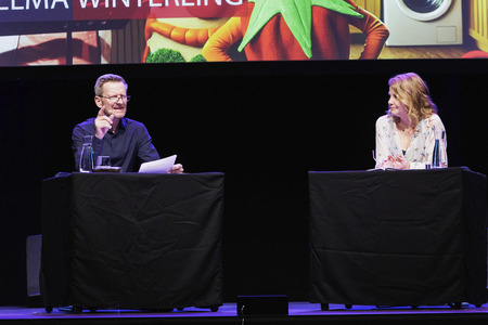 Annette Frier und Michael Kessler auf der lit.Cologne 2025 in Köln