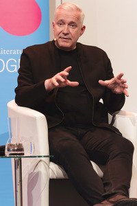 Alexander Herrmann und Miguel Calero auf der lit.Cologne 2025 in Köln