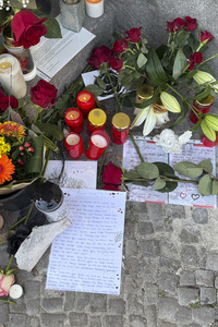 Gedenken an AnNa R. am Theater des Westens in Berlin