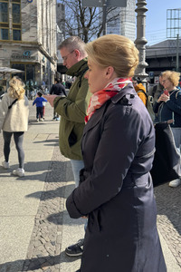 Gedenken an AnNa R. am Theater des Westens in Berlin
