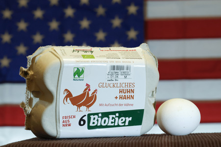 Symbolfoto Eier-Engpass in den USA